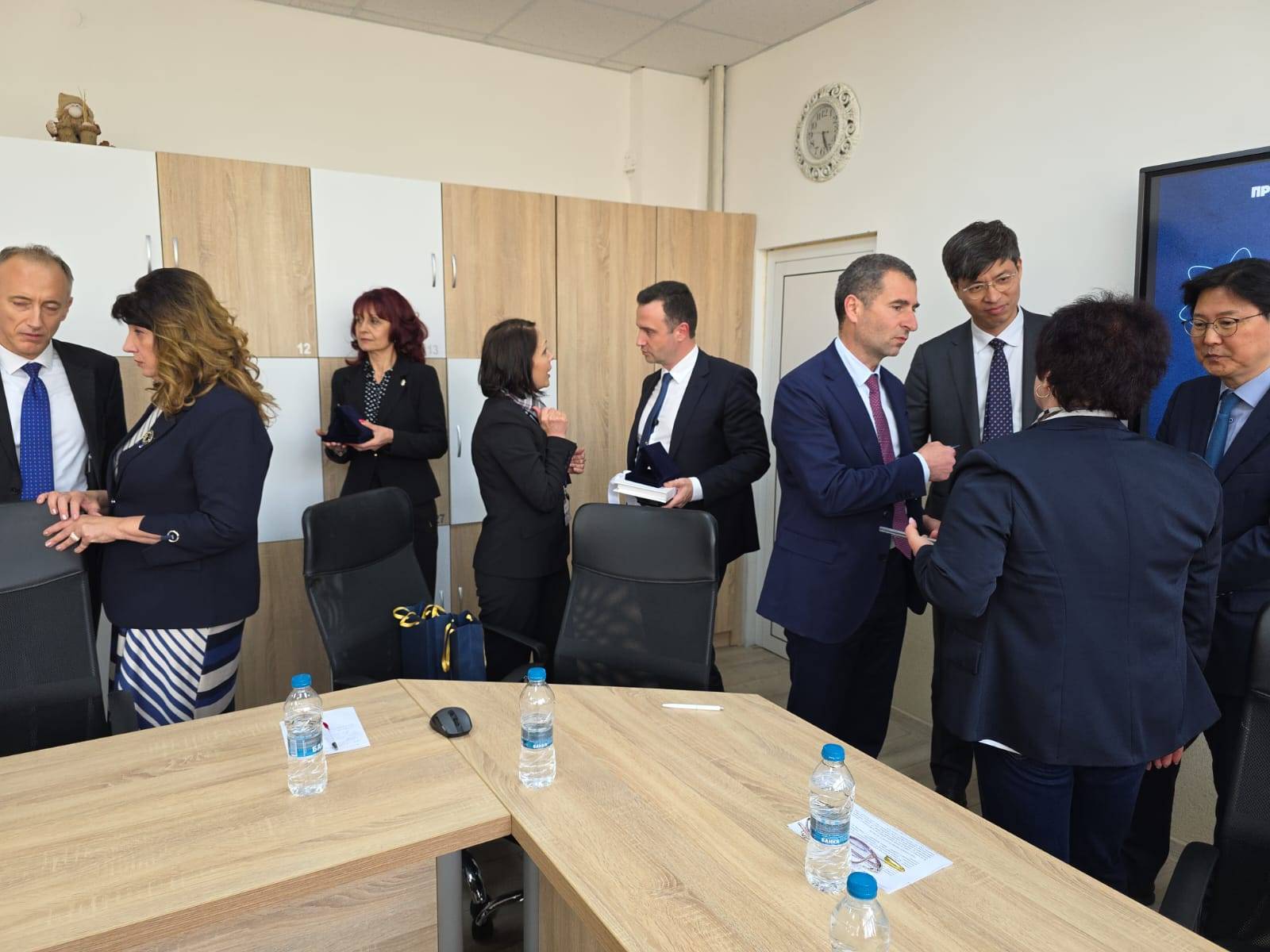  Министърът на енергетиката Жечо Станков по време на посещаване в АЕЦ 